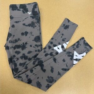 PINK Leggings Tie Dye